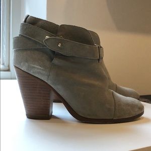 Rag & Bone Suede Booties SZ 37